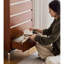 Commode d'appoint multifonctionnelle en métal