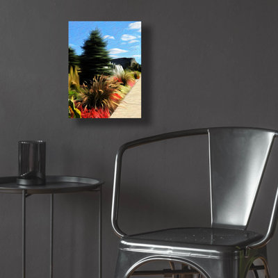 'On Shakey Ground' by Dante Plata Acrylic Glass Wall Art, 12" x 16"
