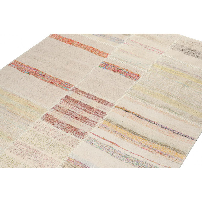 One-of-a-Kind 3'11" X 5' Hand Knotted Area Rug