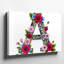Toile «A Large Intricately Design», lettre A Bursts Forth, enveloppée dans un art mural-1487299253