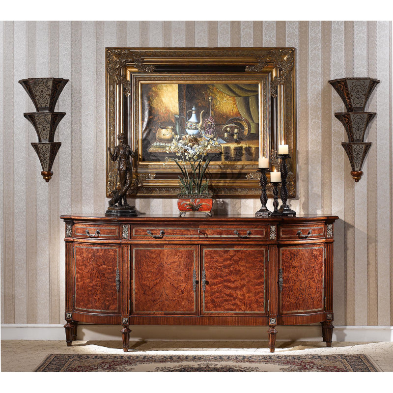 Louis 81'' W Solid Wood Sideboard