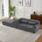 Boneless L-Shape Sectional Oversized Sofa-282491334-282491352