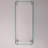 Fire Pit Wind Guard Rectangular Glass, Transparent Barrier, 18.64 In. D X 7.64 W 5.45 H, Lb Glass Covering, Depth, Width, Height,