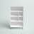 Ateeb 41''H x 24'' W 4 Shelf Bookcase