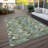 Chico Washable Abstract Indoor / Outdoor Rug-1280210041
