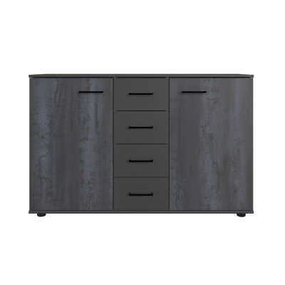 Arujan 130cm W 4 - Drawer Chest of Drawers