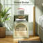 40cm W Manufactured Wood Bedside Table-353307722