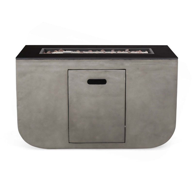 40" Rectangle Mgo Fire Pit-50 000 Btu