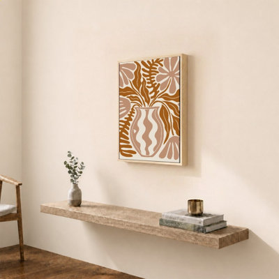 «Calming Floral» par Louise Lucas, impression sur toile