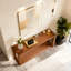 Console rectangulaire avec rangement-1926440842