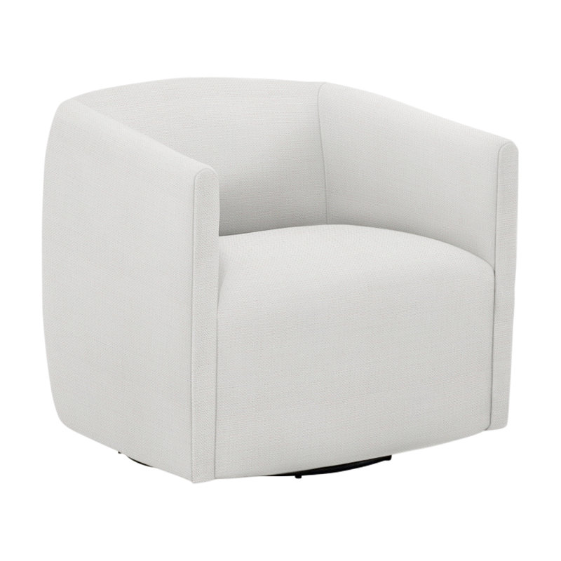 Ravello Outdoor Swivel Lounge Chair, White Linen 6016-000