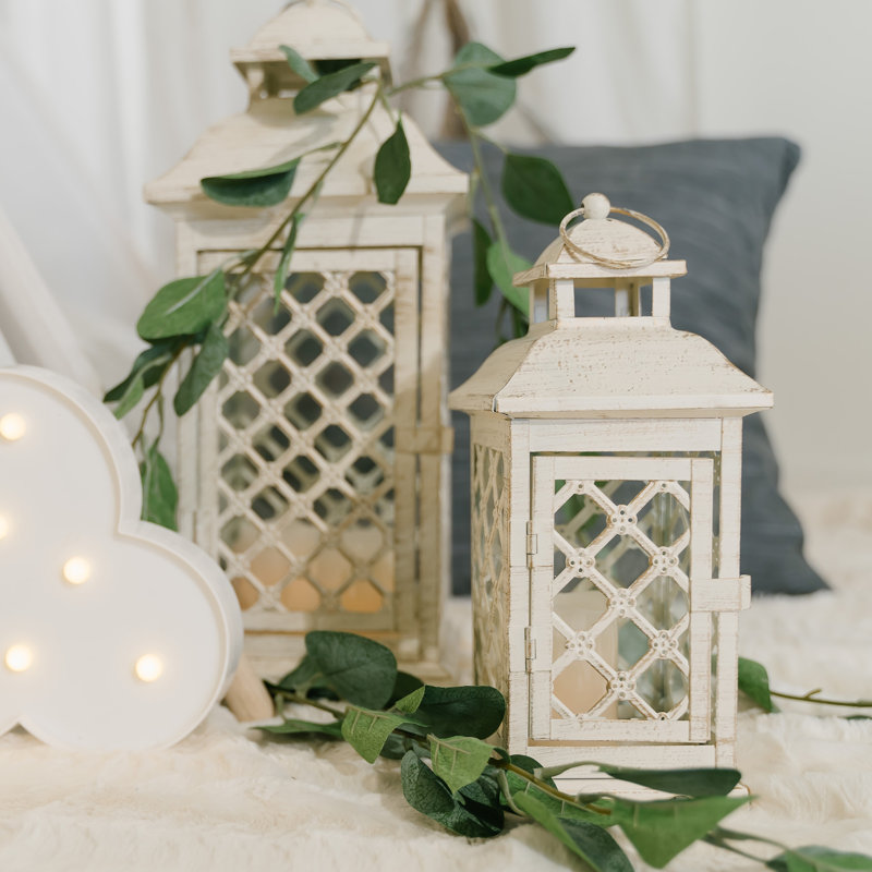 Metal Tabletop Lantern