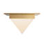Mineral 8-in Brass Flush Mount-742885795-742885804