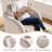 Modern Upholstered Swivel Barrel Accent Chair-115269303