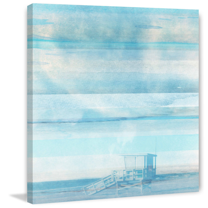 «Life Guard Shack» par Parvez Taj, impression sur toile tendue, H 40 po x l 40 po x P 1,5 po