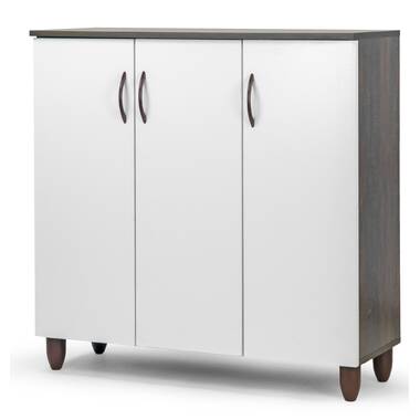 Shoe Storage Cabinet Latitude Run Finish: White