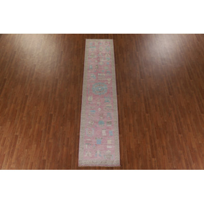 Tapis de couloir chinois Art Deco 3 x 12