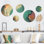 Abstract Wall Decor on Metal