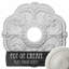 Médaillon de plafond l 3,5 po x P 3,5 po Rotherham-27780522