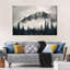«Banff Park Mountain Scene», reproduction sur toile-1676309325