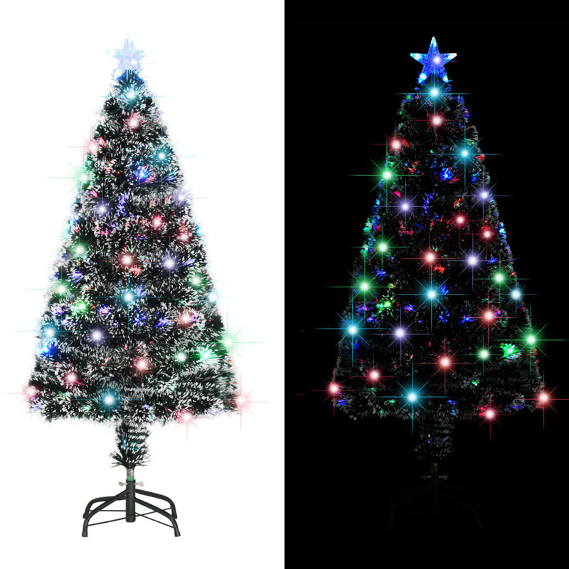 Arbre de Noël illuminé avec support, H 3,93 pi
