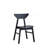 Briar 5Pcs Black Finish Rectangular Table W/ Chair Dining Set