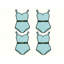 Swimsuit Cocktail Napkins