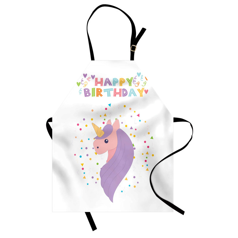 No Pattern Bib Apron