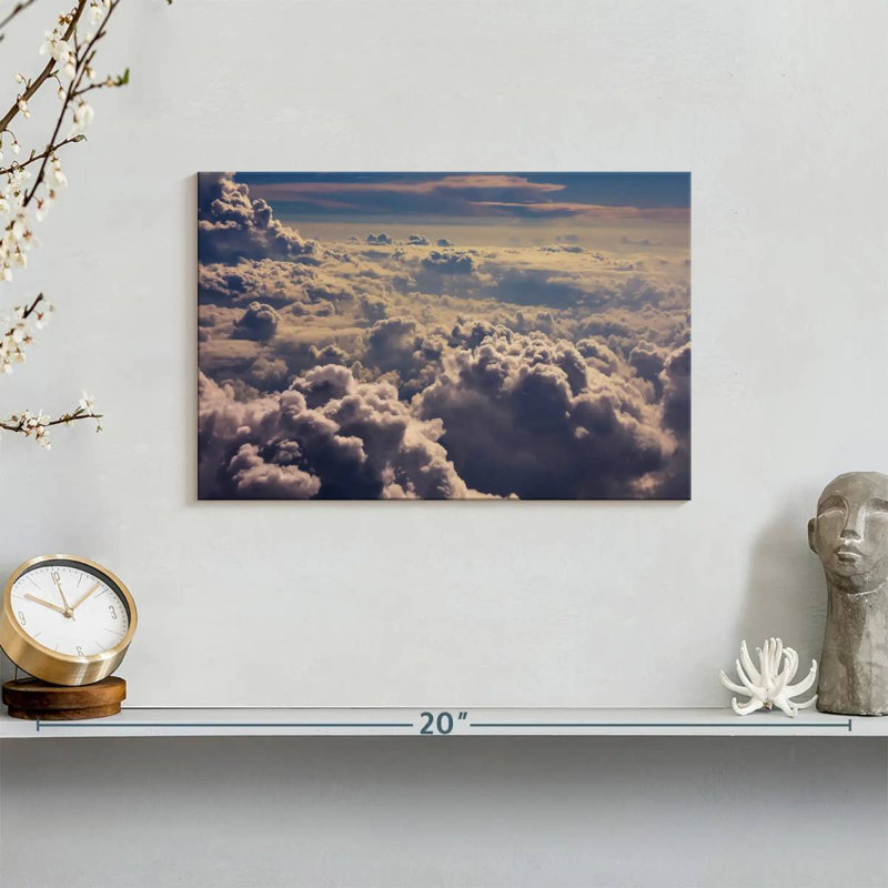 Alvord Over A Cloudy Sky, 8" H x 12" W