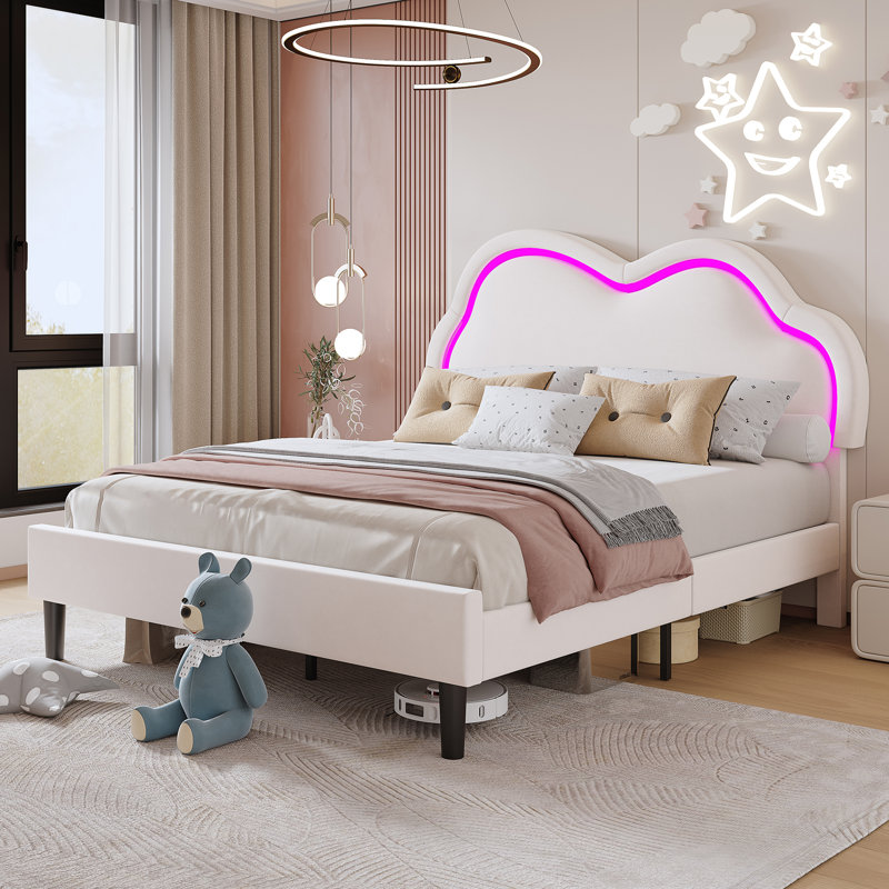 Landover Upholstered Platform Bed | Viv + Rae™ | Wayfair
