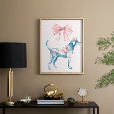 Lacy Macy Framed Print - Solid Wood