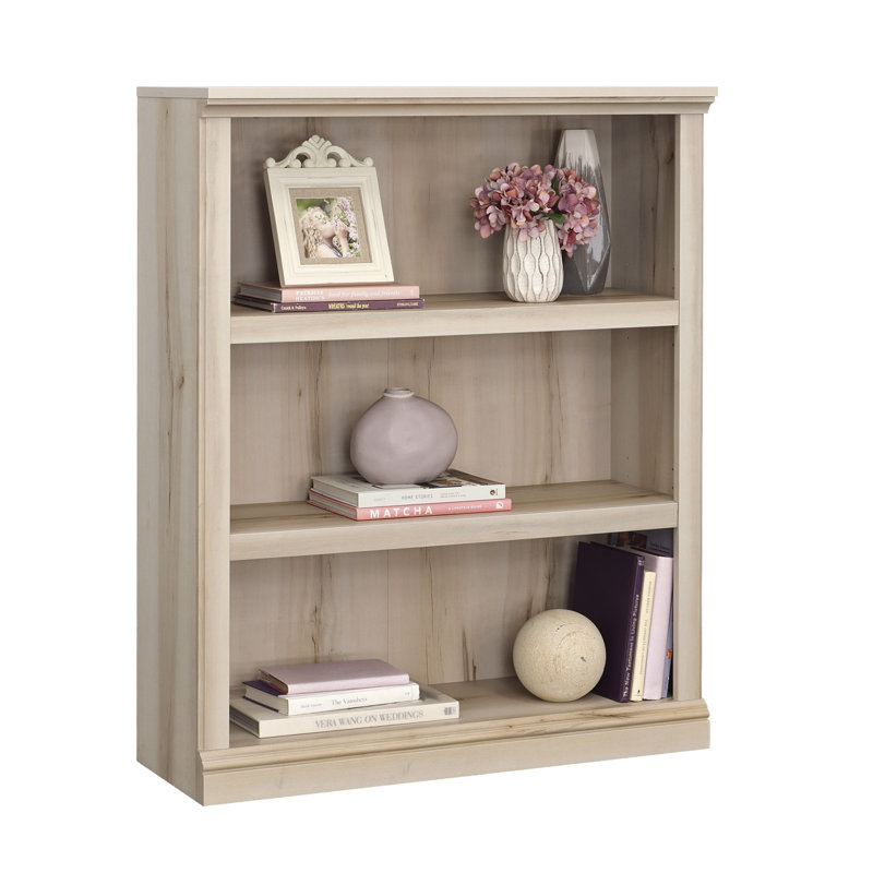 Hartman Bookcase, Pacific Maple, (3 Shelves) 43.78" H x 35.28" W x 13.23" D