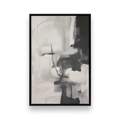 Monochrome Whisper II Canvas Print