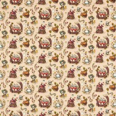 Alice in Wonderland Fabric