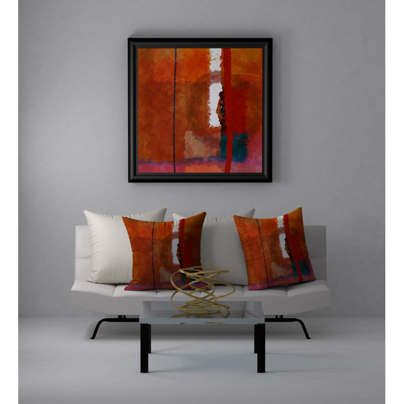 Housse de coussin carrée et insert, 24 po x 24 po