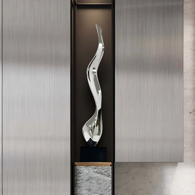 40.16"Modern Abstract Sculpture Decoration