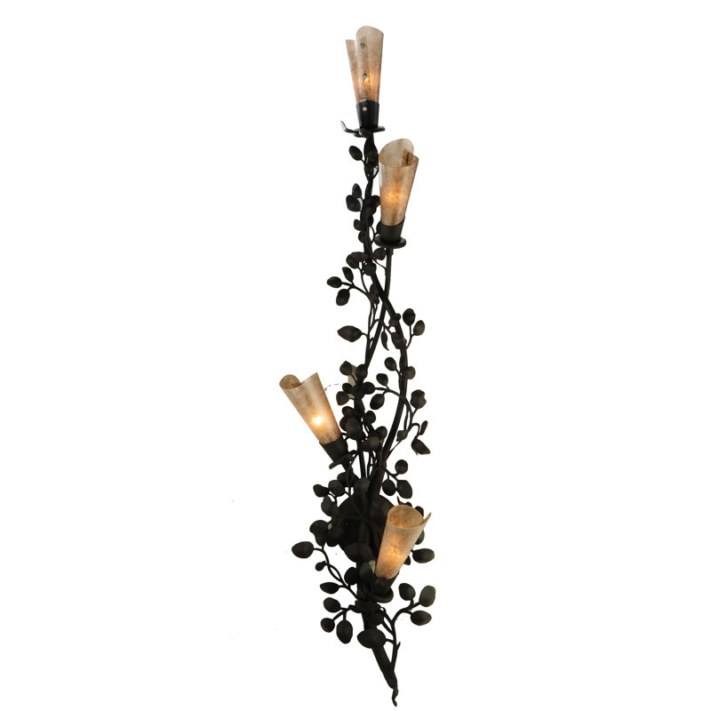 Vinca Vine 4 - Light Armed Sconce