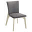 Chaise d'appoint rembourrée (ensemble de 2)