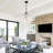 4-light Modern Glass Bubble Chandelier, 24"d-1765888436