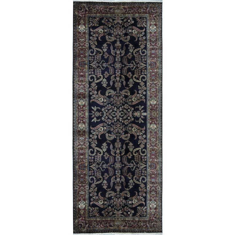 Wool Oriental Area Rug, Runner 6'2" x 16'6"