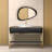 Blaxtion Engineered Wood Flat Mirror-813840494-813840493