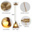 1-light Vintage Pendant Light Entryway Light Fixture Hanging Hanging Lamps For Bedrooms