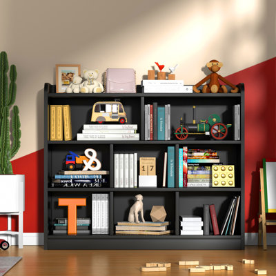 Isabelle & Max™ Bookshelf, 4-tier Anelisse Kids Bookshelf With Anti-tilt Device,8 Cube Storage Organizer 35.4" Tall Open Shelf Anelisse Book Shelf For Bedroom, Living Room