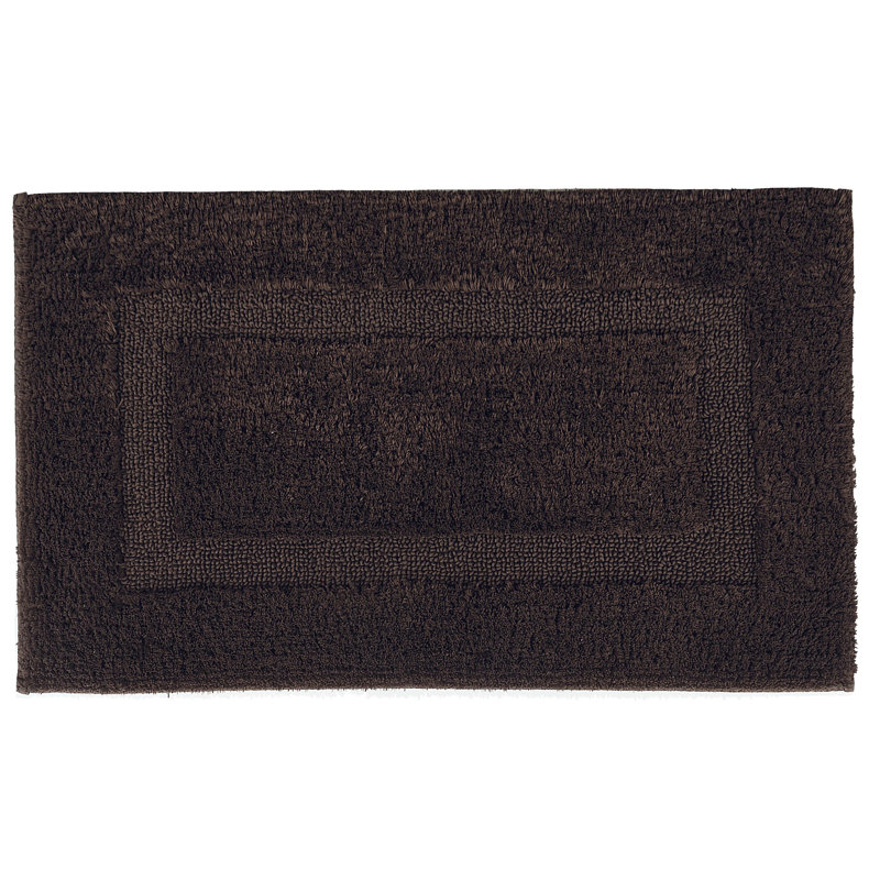 Bath Rug, 20" W x 31" L, Dark Chocolate