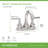 Birch Centerset Faucet with Push Pop Drain-101648174