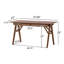 Bureau avec rangement, bureau moderne en MDF et noyer de 145 cm pour la maison ou le bureau à domicile