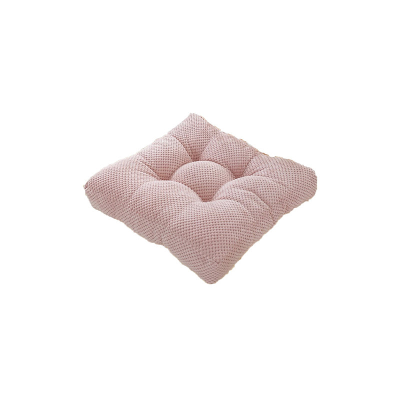 Chair Cushions For All Season Outdoor Use At Home Corduroy Chair Cushion, Pink