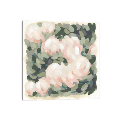 «Blush & Celadon I» par June Erica Vess, reproduction d'art sur toile tendue
