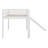 Twin Size Rubber Wood Low Loft Bed – Slide, Ladder & Safety Guardrails-1787994770