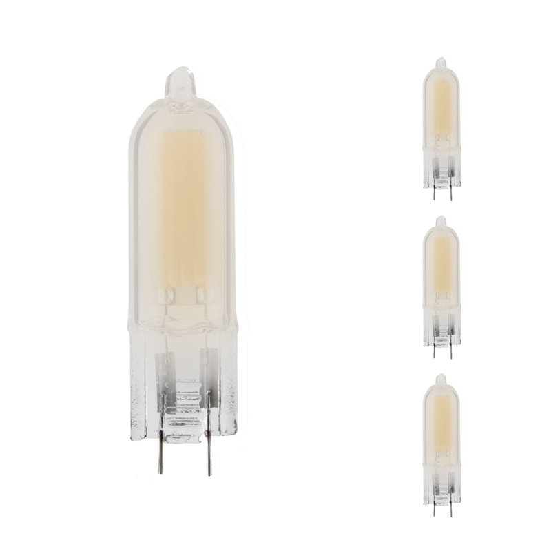 Ampoule T5 1,8 W à intensité variable avec finition en verre givré et base (GY6.35), 2700